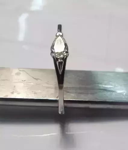 Tear engagement ring