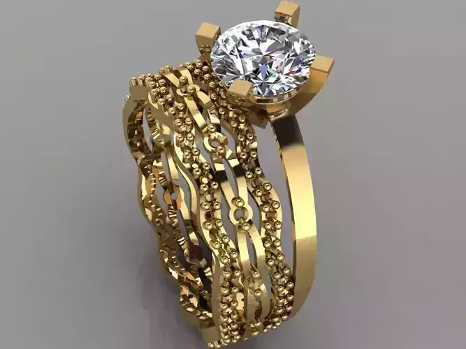 GC GOLD TW052- Diamond ring