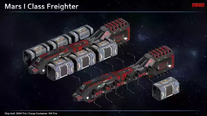 Spaceship Civilian Ship Collection III 