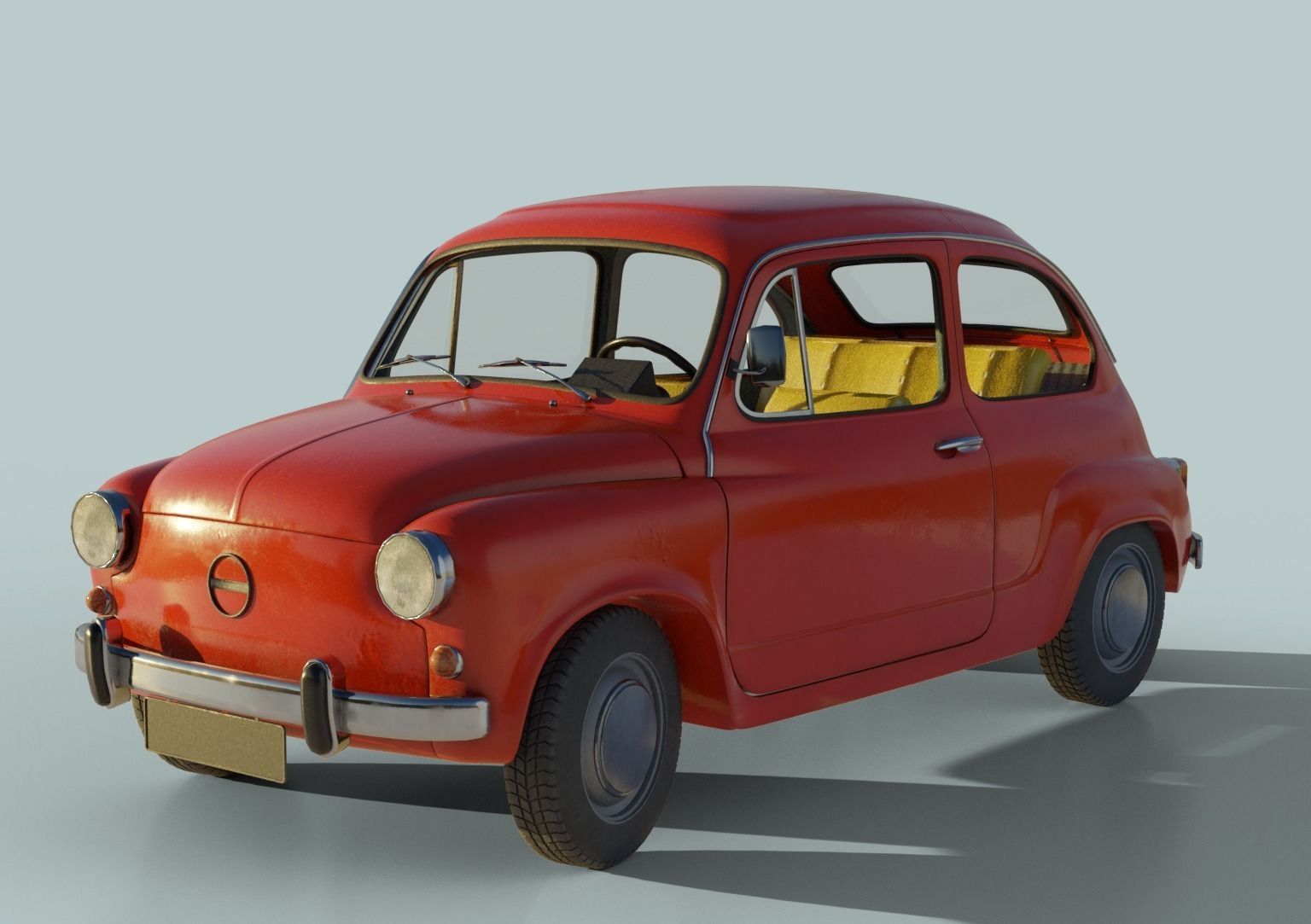 Zastava 750 Fico 3D model_2