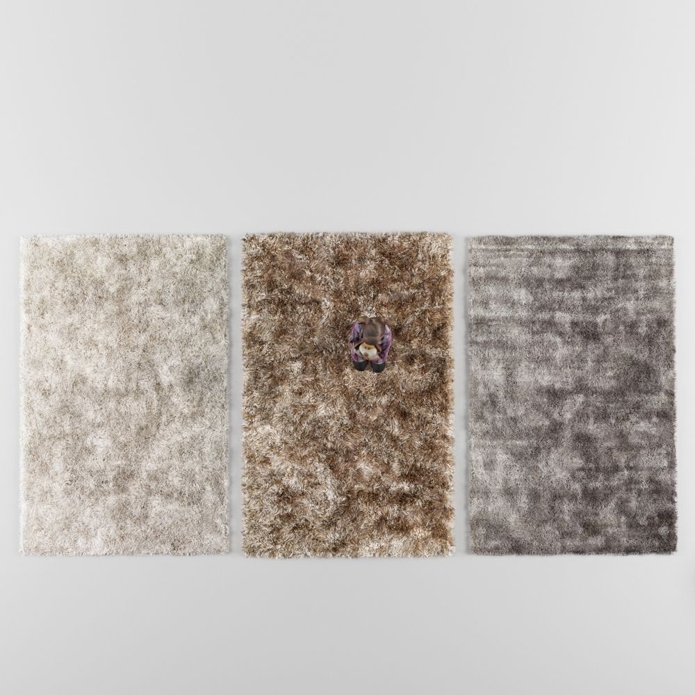 Three carpets 2 3D model_2