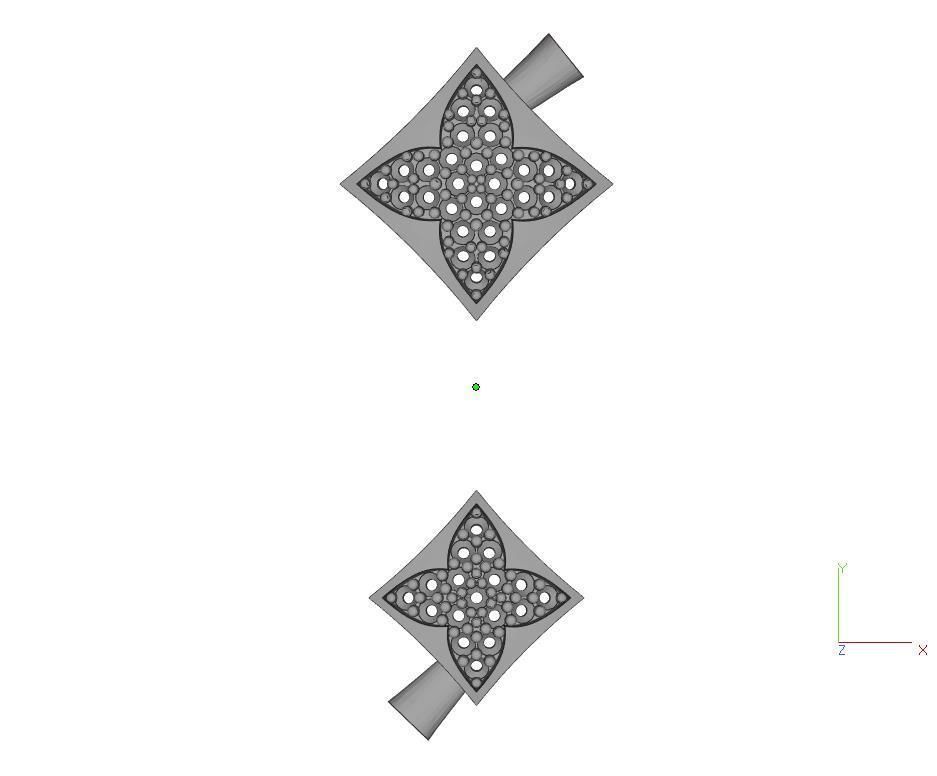 Gold Silver Bracelet 3d Printing model 3D print model_2