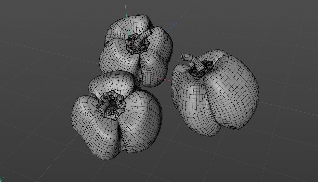 Bell Pepper  3D model_4