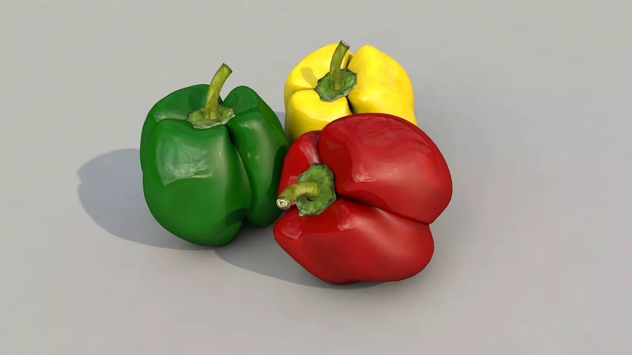 Bell Pepper  3D model_0