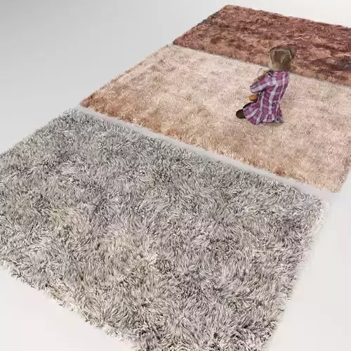 Three Carpets 4 3D model