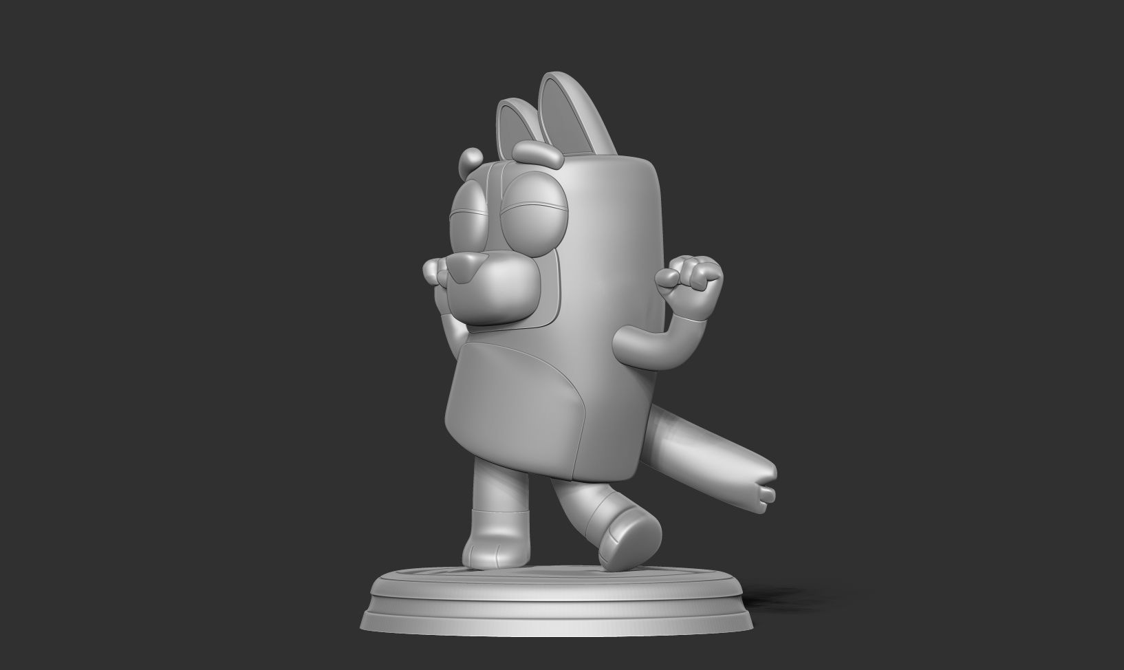 Dog Bingo 3D print model_11