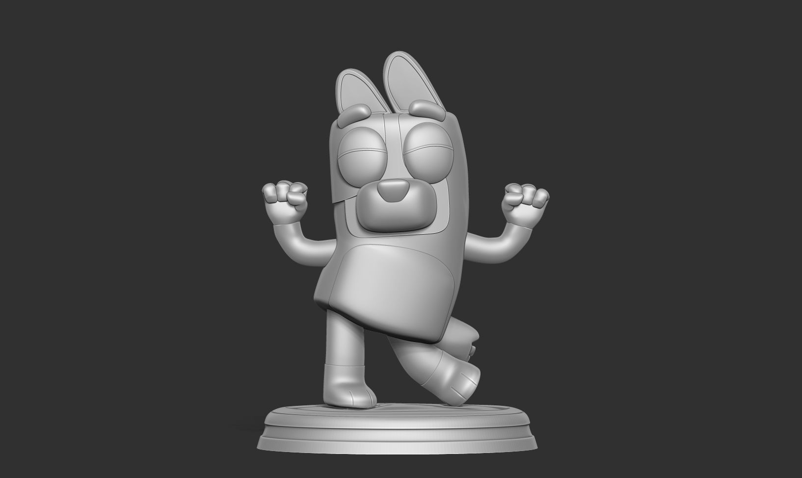 Dog Bingo 3D print model_9