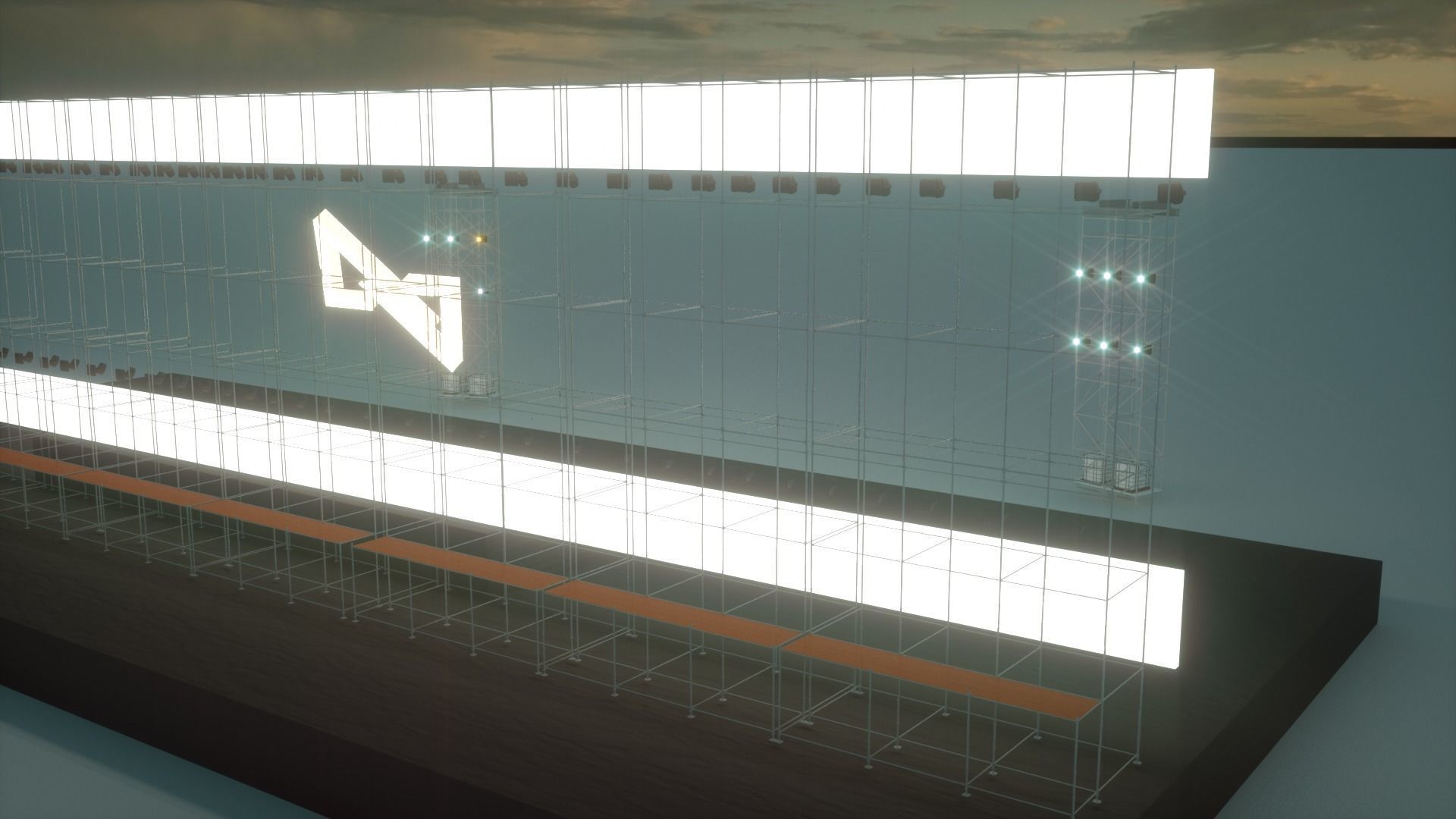 concert scene 3D model_4