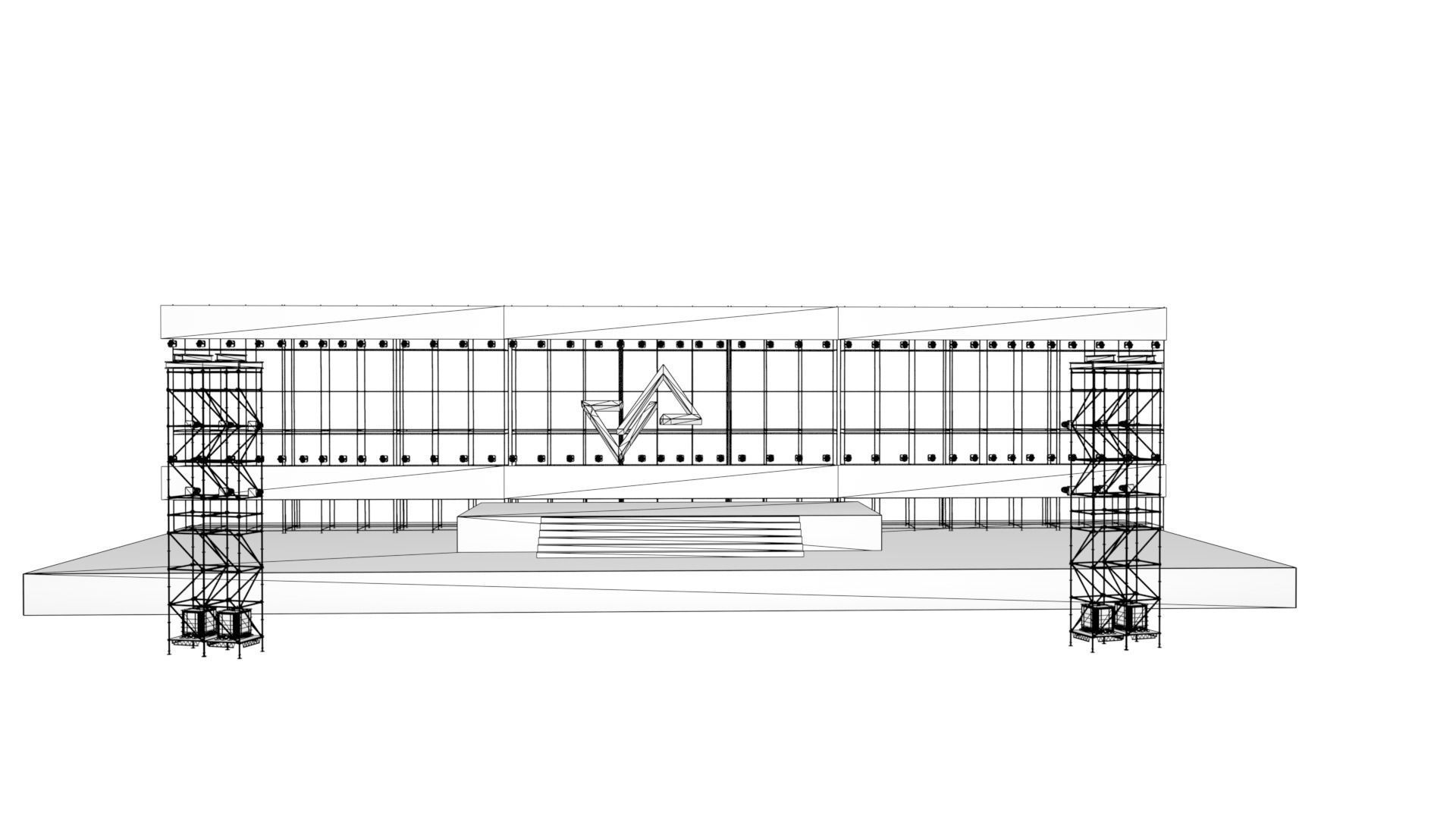 concert scene 3D model_9