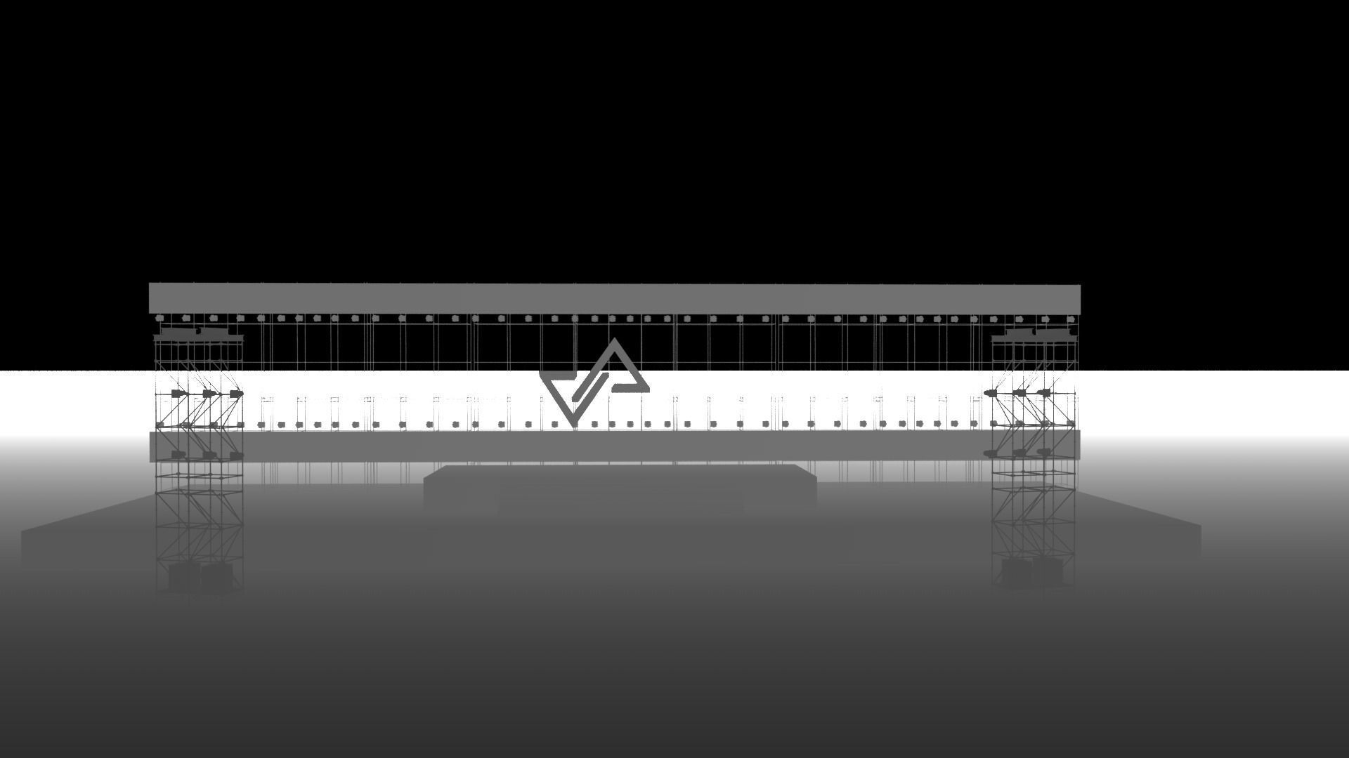 concert scene 3D model_8