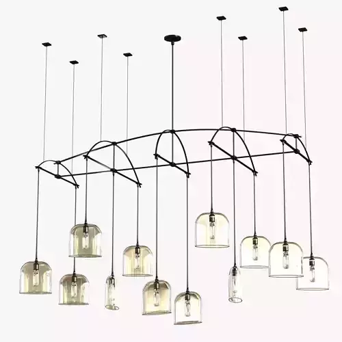 Holly Hunt Bow chandelier