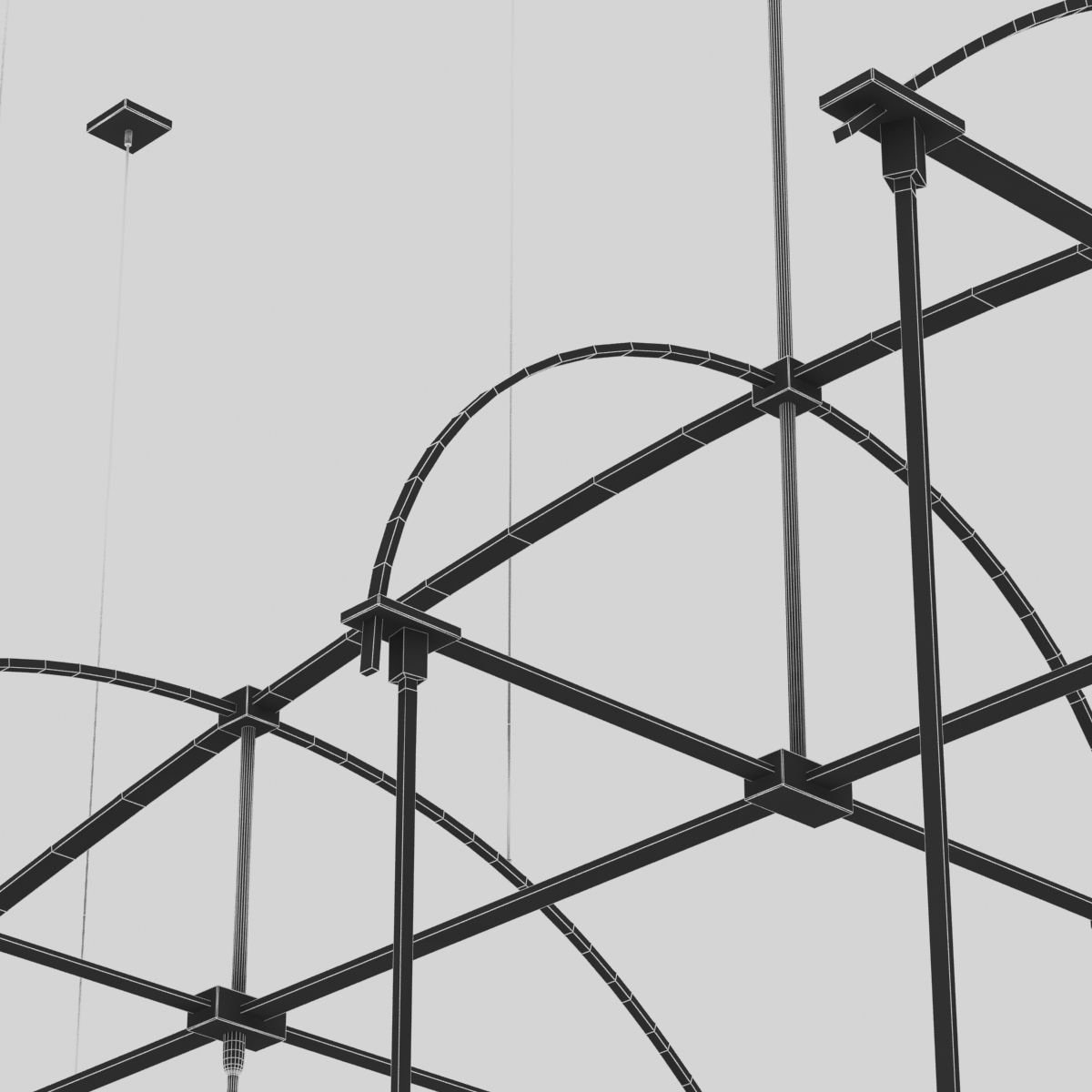 Holly Hunt Bow chandelier 3D model_16