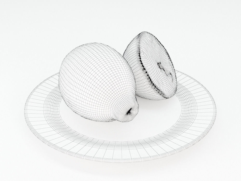 Lemons  3D model_7