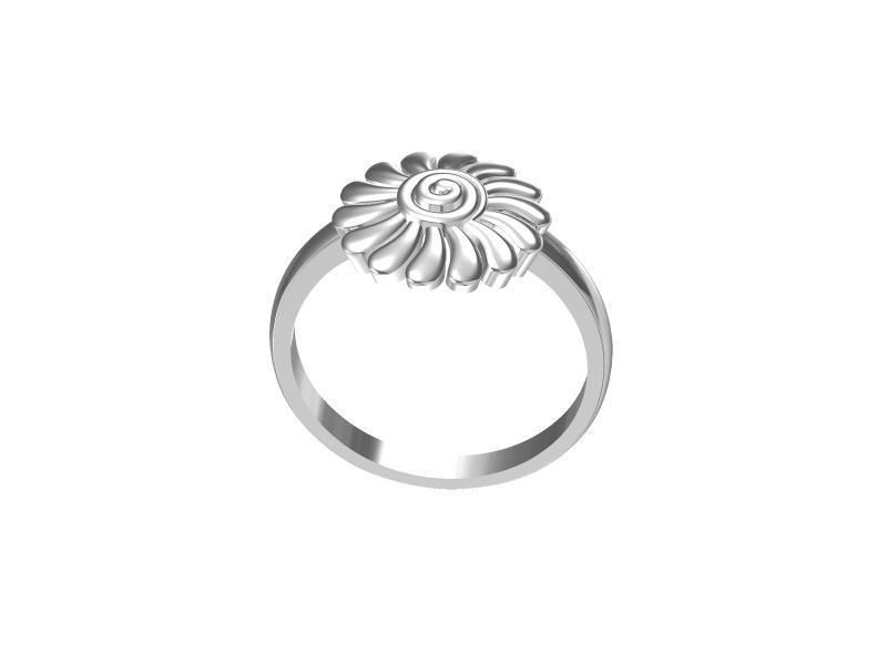 flower ring with enamel 3D print model_14