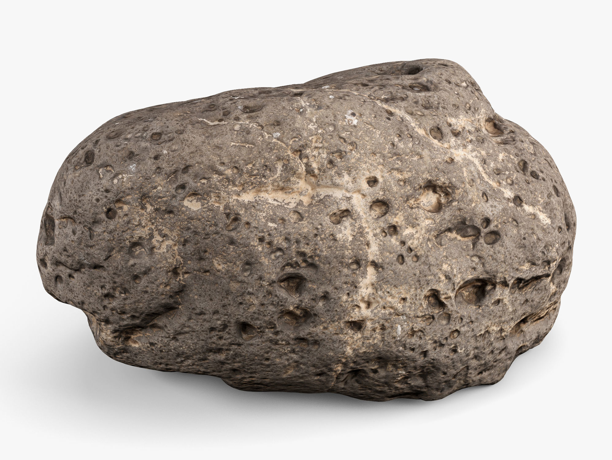 Rock 06 - 8K Scan Low-poly 3D model_4