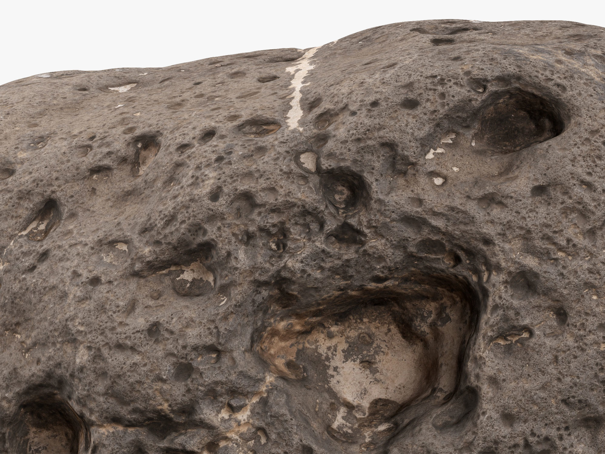 Rock 06 - 8K Scan Low-poly 3D model_3