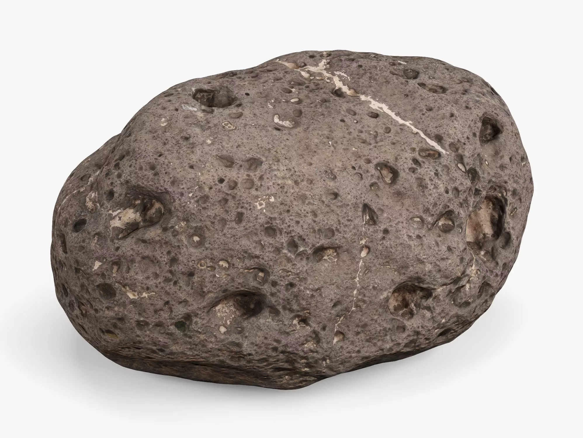 Rock 06 - 8K Scan Low-poly 3D model_0