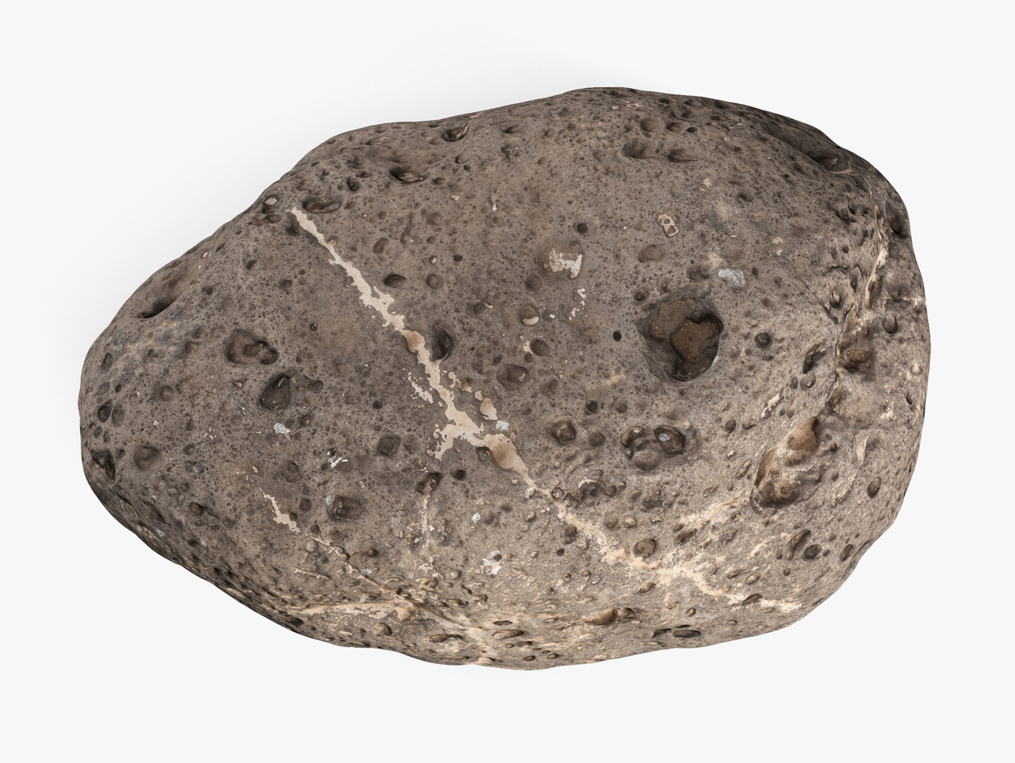 Rock 06 - 8K Scan Low-poly 3D model_2
