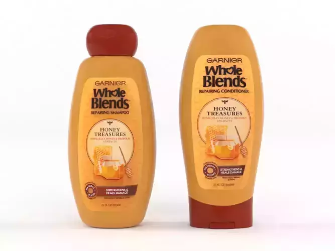 Garnier Whole Blends Honey Treasures Shampoo and Conditioner