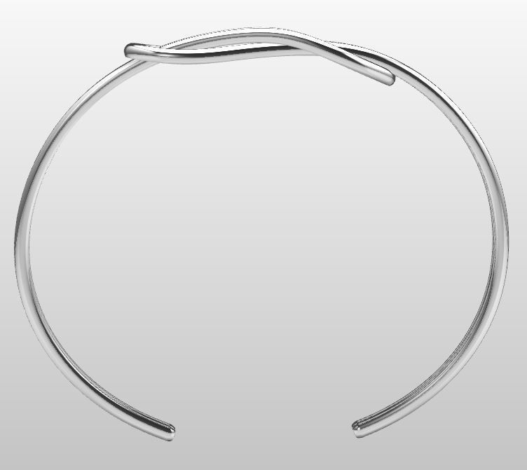  Men Bracelet 3D printing model 3D print model_1