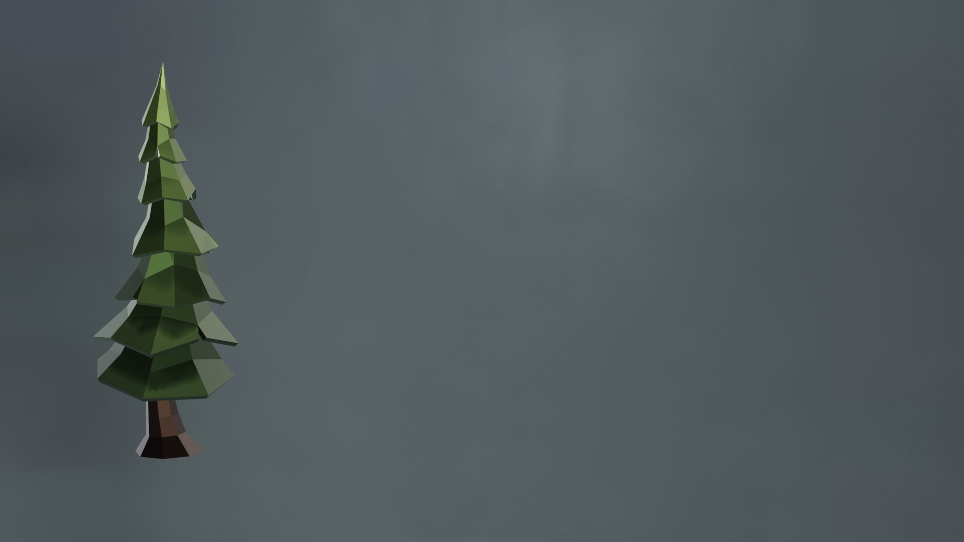 Low Poly Tree Pack Free low-poly 3D model_9