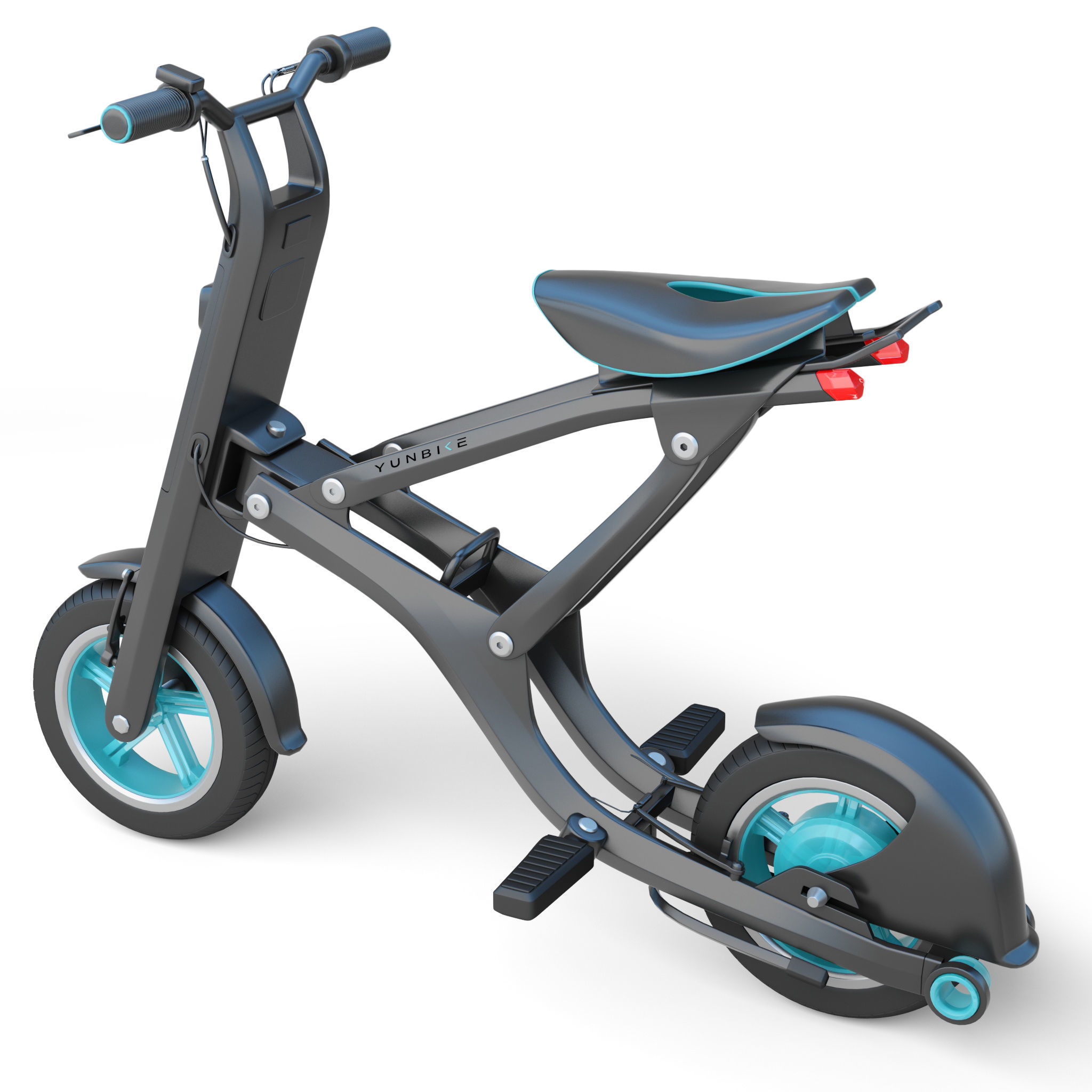 YunBike X1 3D model_1