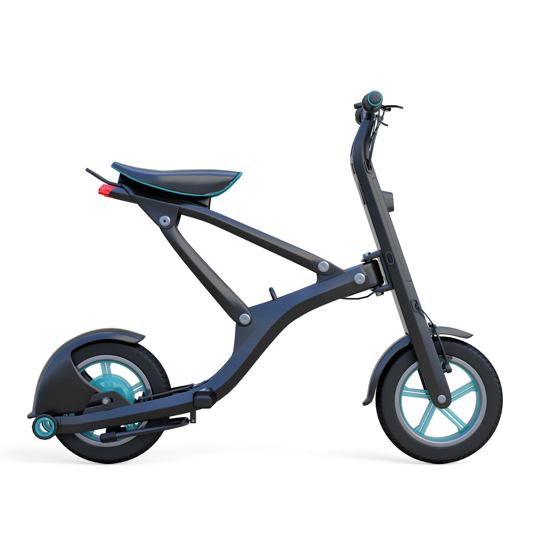 YunBike X1 3D model_2