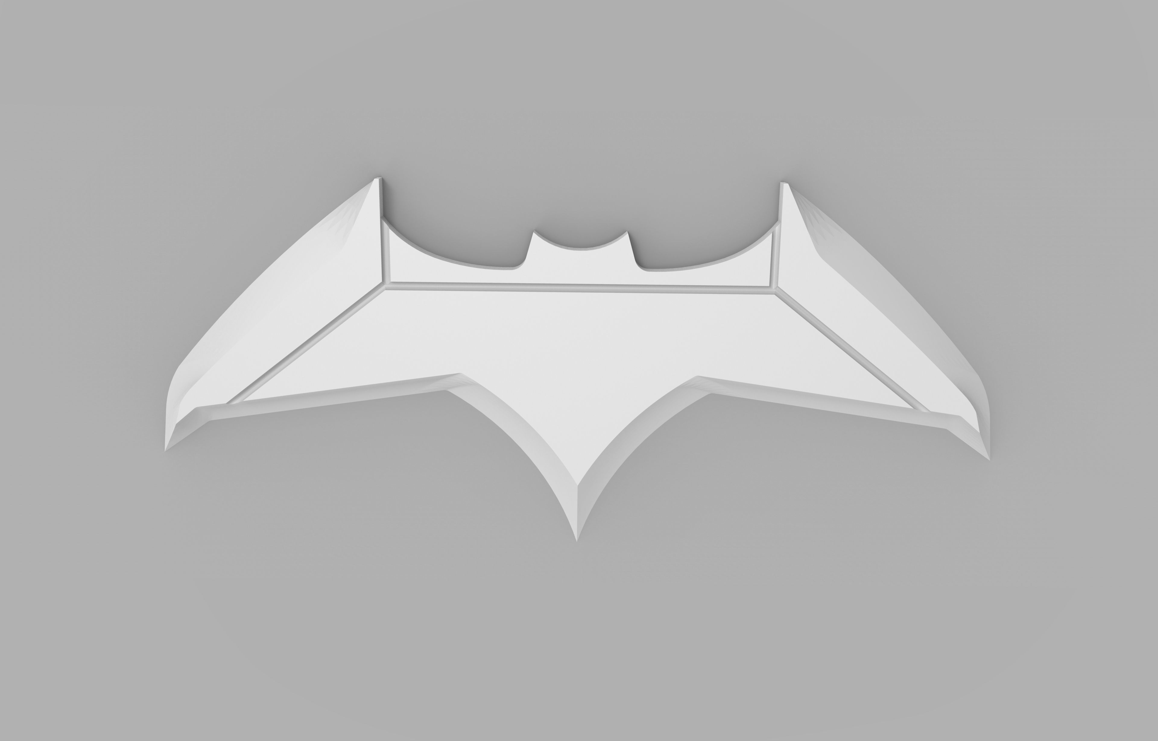 Batman V Superman Batarang STL file 3D print model_2