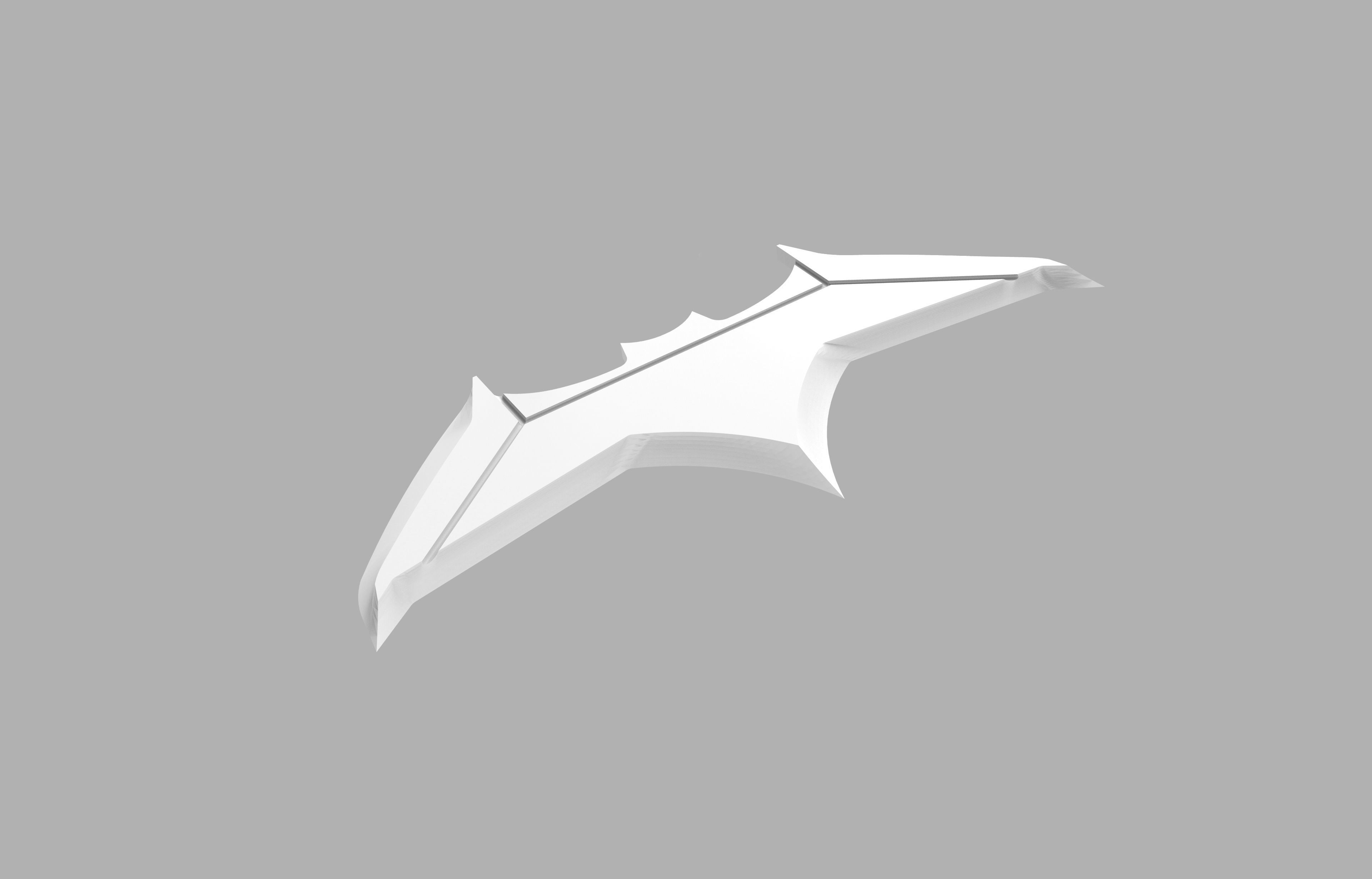 Batman V Superman Batarang STL file 3D print model_1
