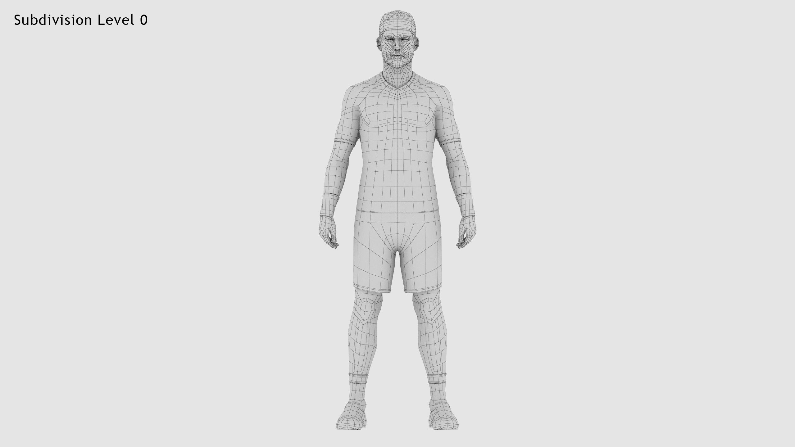 Male Tennis Player 3D model_27