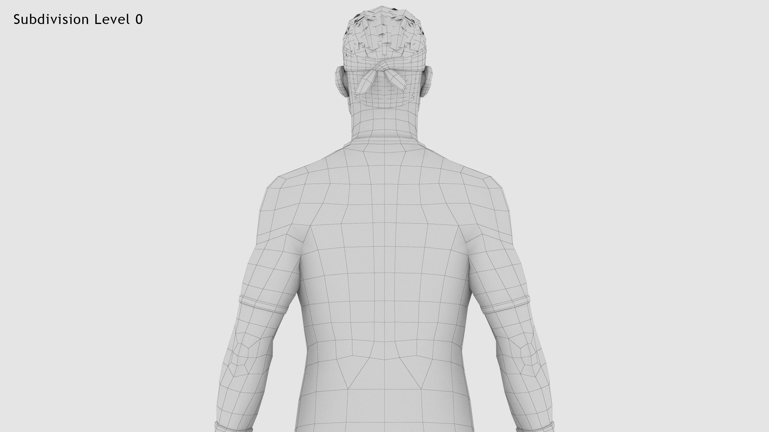 Male Tennis Player 3D model_35