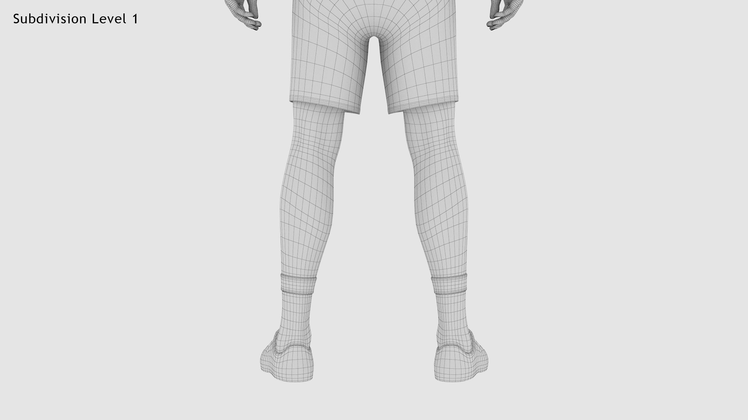 Male Tennis Player 3D model_40