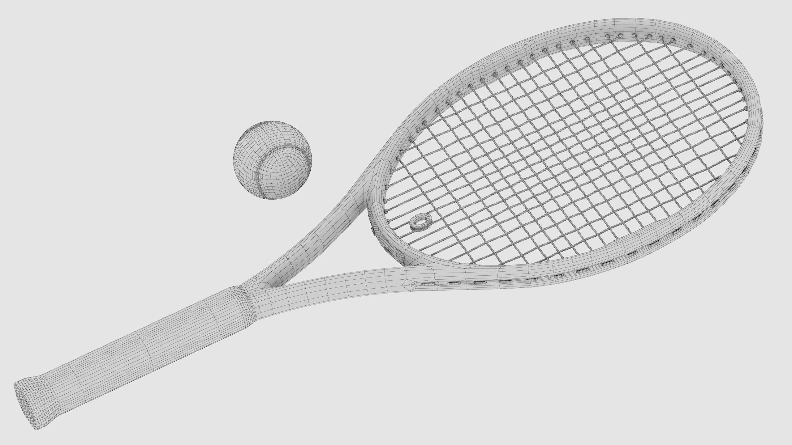 Male Tennis Player 3D model_42