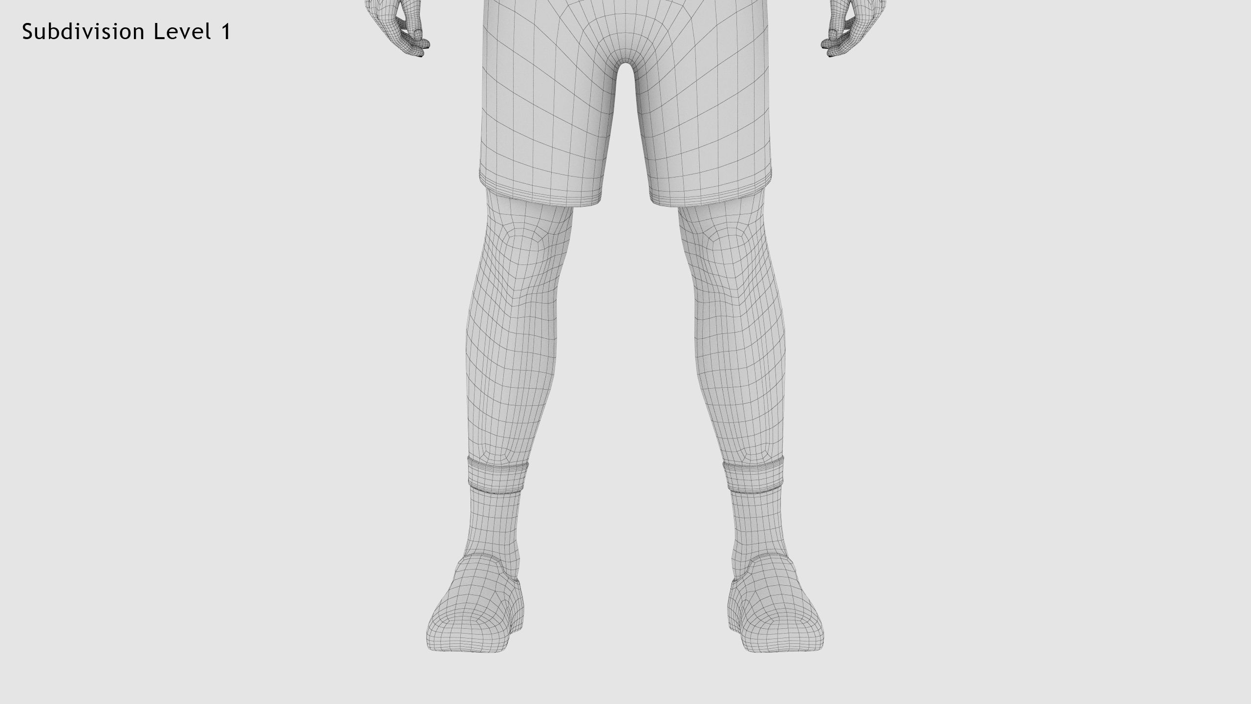 Male Tennis Player 3D model_38