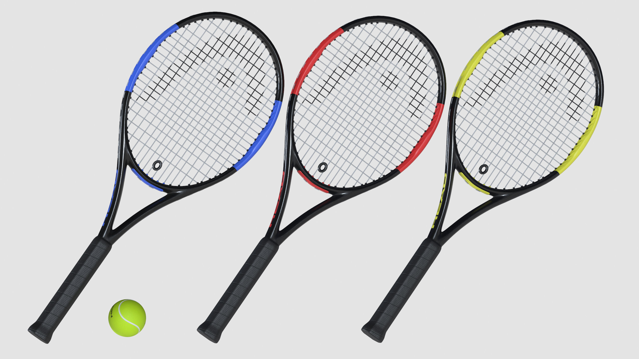 Male Tennis Player 3D model_13