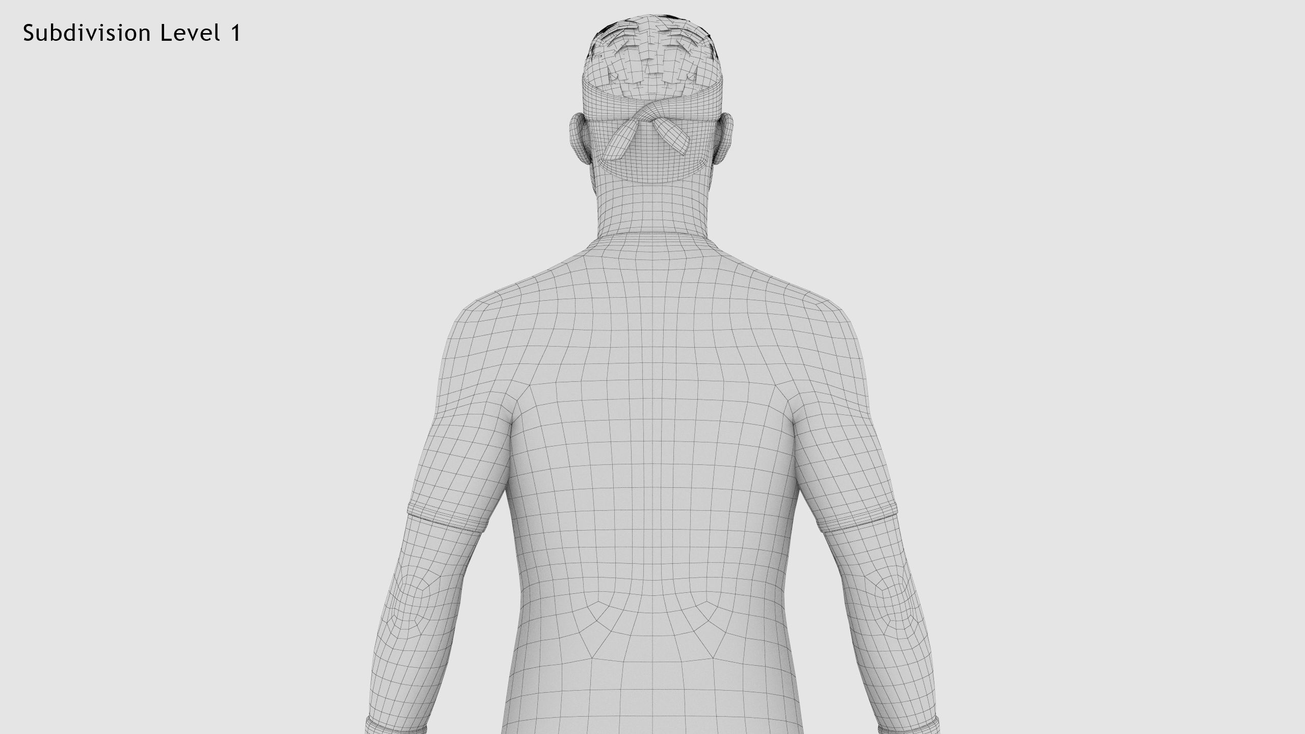 Male Tennis Player 3D model_36