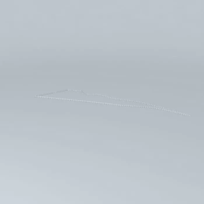 Cemetery - Fence 3D model_0