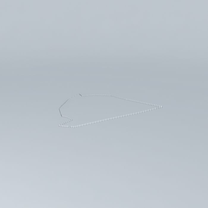 Cemetery - Fence 3D model_1