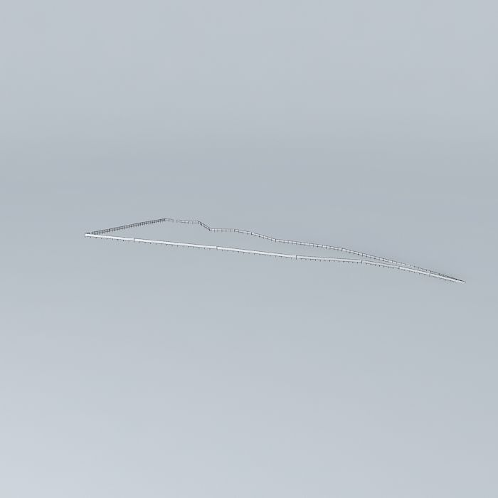 Cemetery - Fence 3D model_3