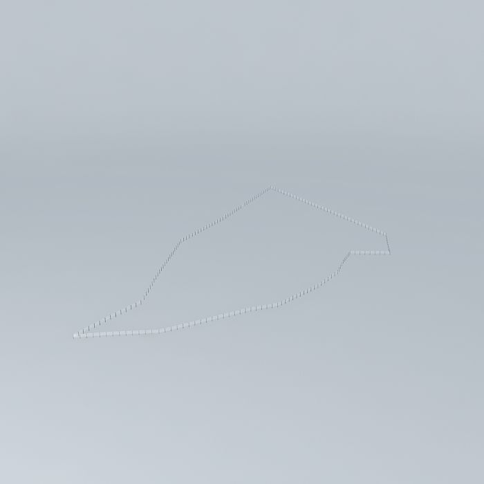 Cemetery - Fence 3D model_2