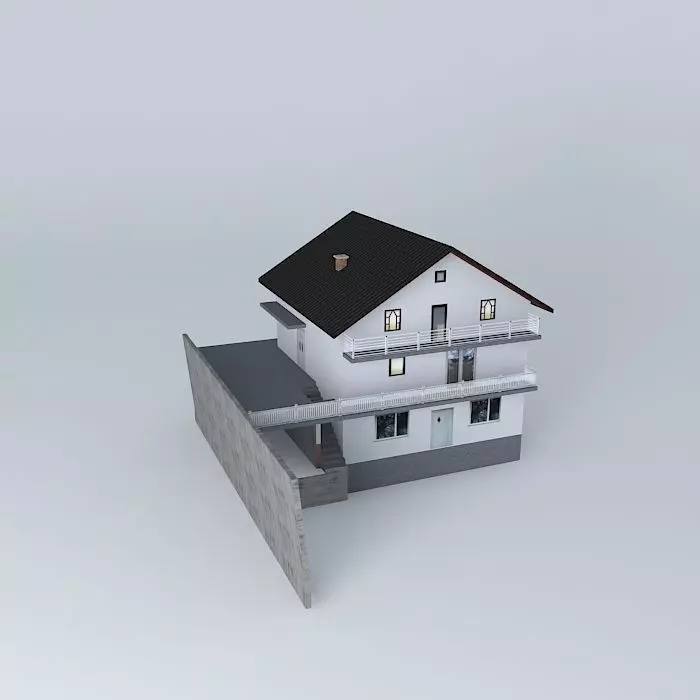 Fadil House 3D model_0