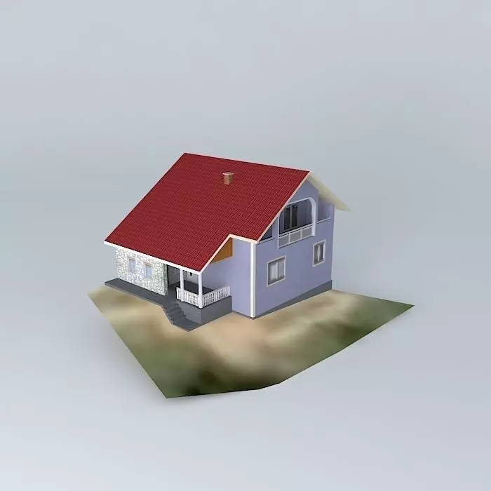 Barucic House 3D model_0