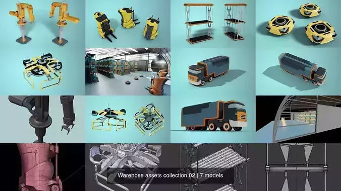 Warehouse assets collection 02 