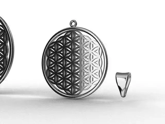 Flower of Life 2 pendants