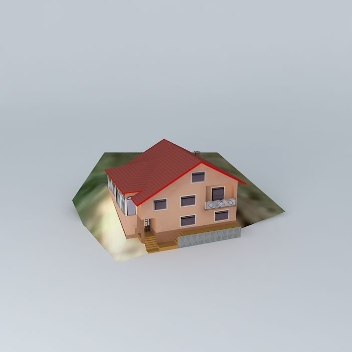 Muharem H House 3D model_2