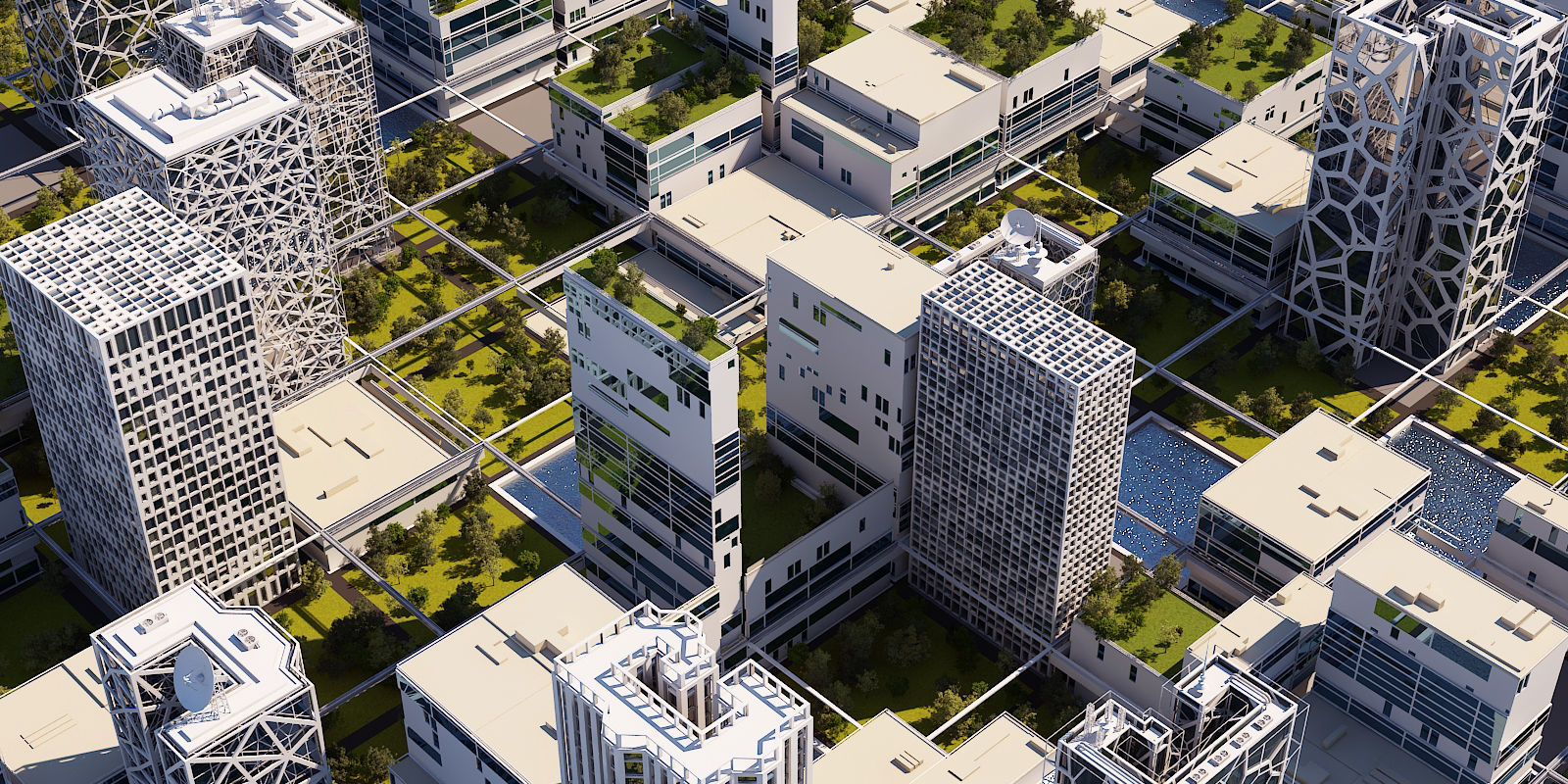 Future City A 7 3D model_2