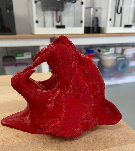 Tiger Head Number01 3D print model_13