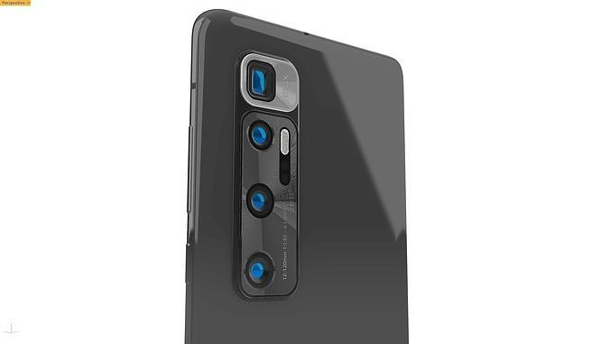 Mi 10 Extreme Commemorative Edition 3D Model 3D model