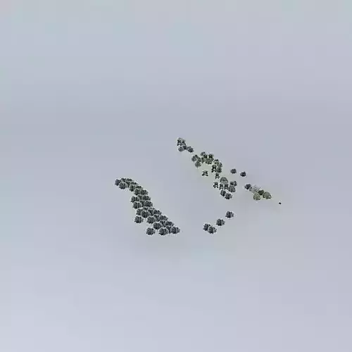 Three group of silver rings