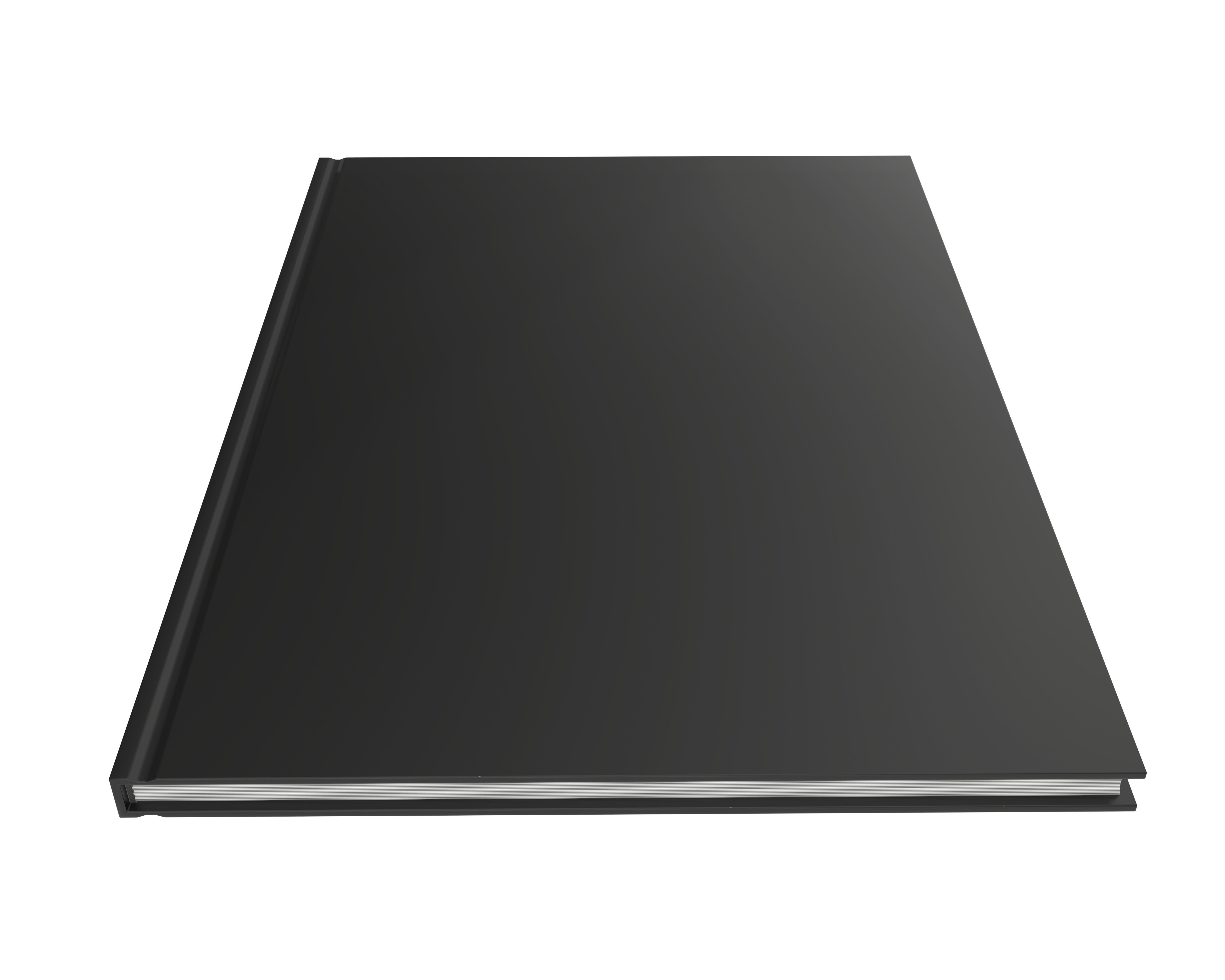 Album closed size A4 3D model_1